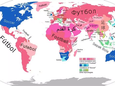 Which countries call football soccer?