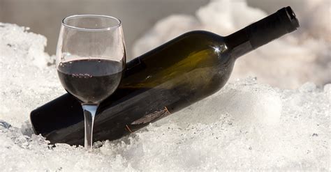 Which countries chill red wine?