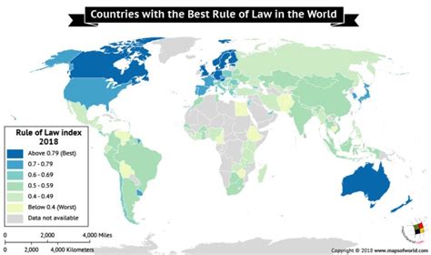 Which countries have the best laws?