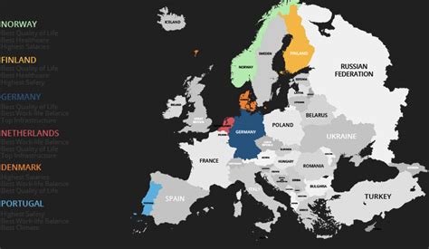 Which country in Europe is best to live and work?