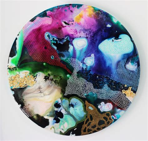Which country is famous for resin art?