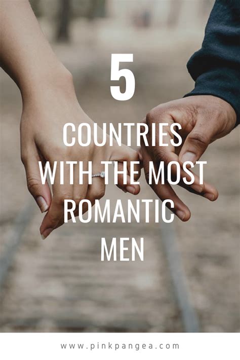 Which country men are most romantic?
