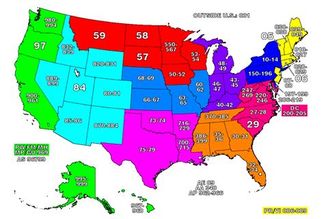 Which country zip code is +1?