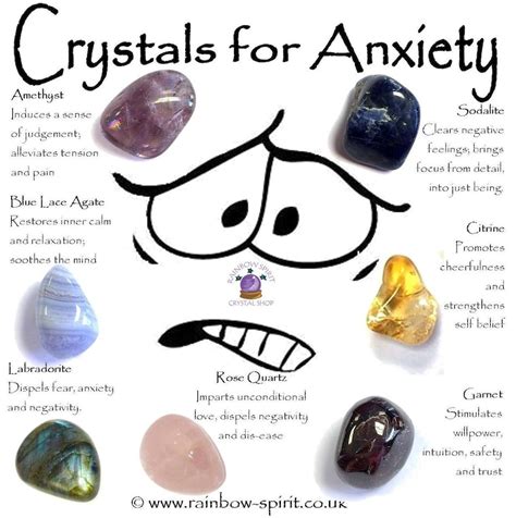 Which crystal is good for anxiety?