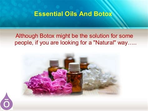 Which essential oil is like Botox?