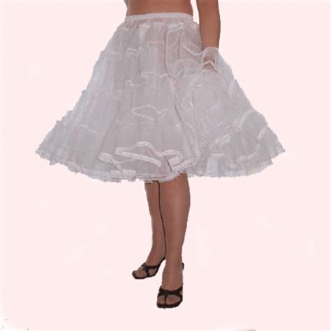Which fabric is used for petticoat?