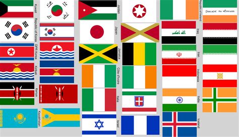Which flag has 6 flags?