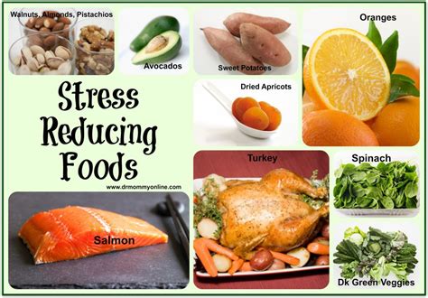 Which food relieves stress?