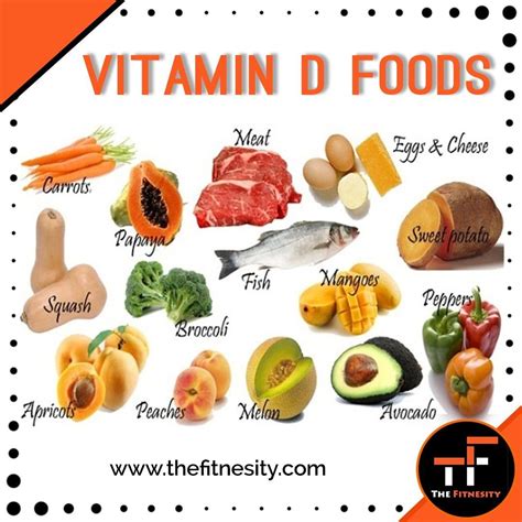 Which fruit has vitamin D?
