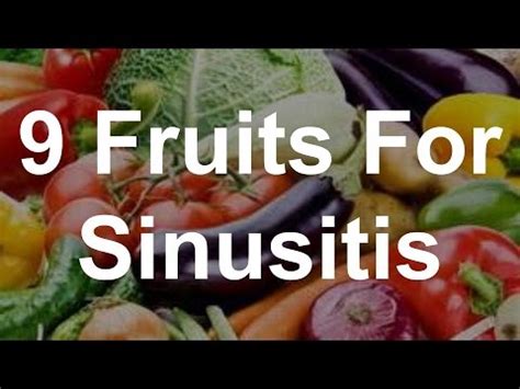 Which fruit is best for sinus?