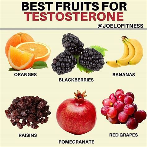 Which fruit is best for testosterone?