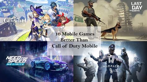 Which game is better than Call of Duty: Mobile?