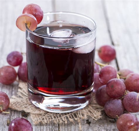 Which has more sugar wine or grape juice?