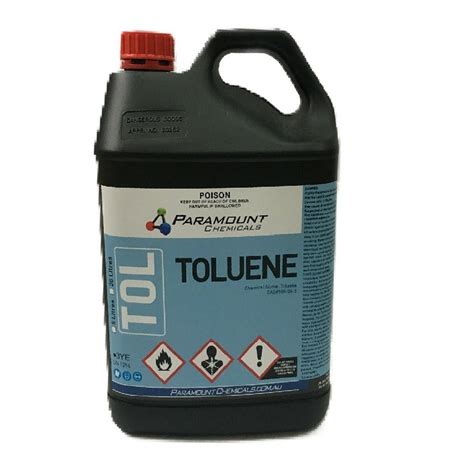 Which industries use toluene?