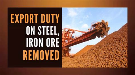 Which iron ore is 100% export unit?
