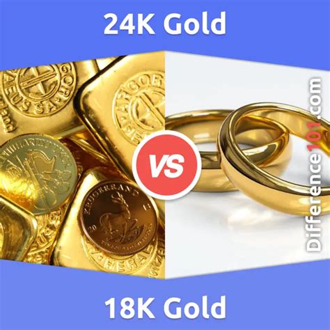 Which is better 24K or 18K gold?