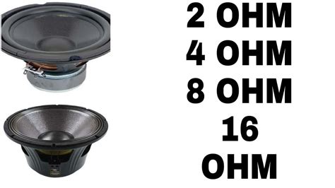 Which is better 4 6 or 8 ohm speakers?