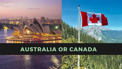Which is better Australia or Canada?