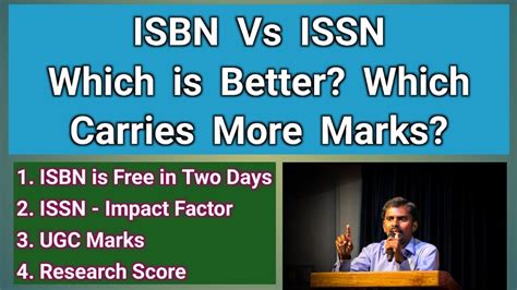 Which is better ISSN or ISBN?