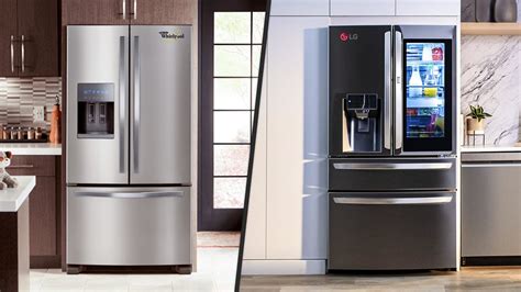 Which is better LG or Whirlpool refrigerator?