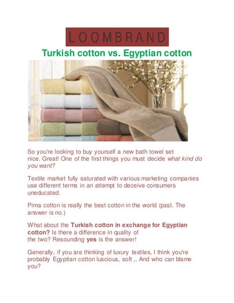 Which is better Turkish or Egyptian cotton?