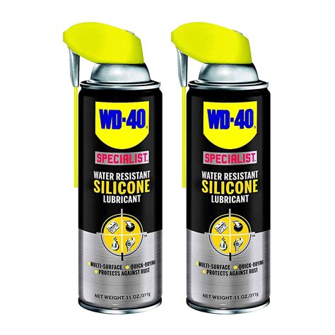 Which is better WD-40 or silicone spray?