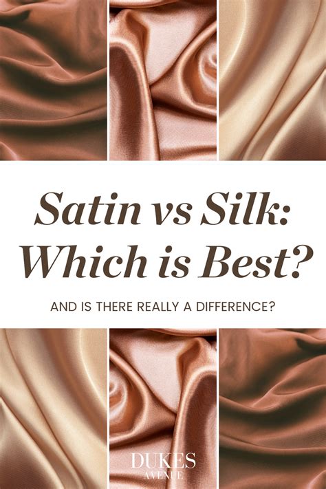 Which is better for skin silk or satin?