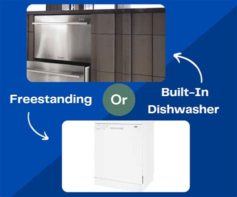 Which is better freestanding or built in dishwasher?