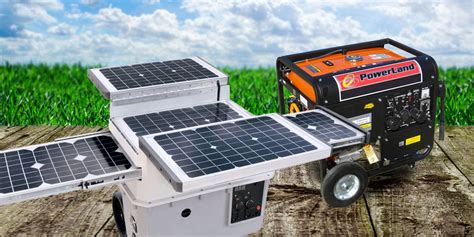 Which is better solar or gas generator?