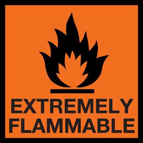 Which is extremely flammable?