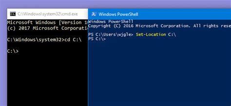 Which is faster CMD or PowerShell?