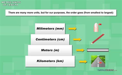 Which is greater cm or km?