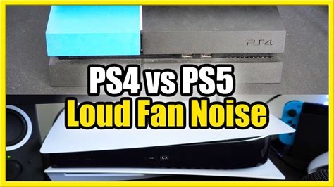 Which is louder PS4 or PS5?