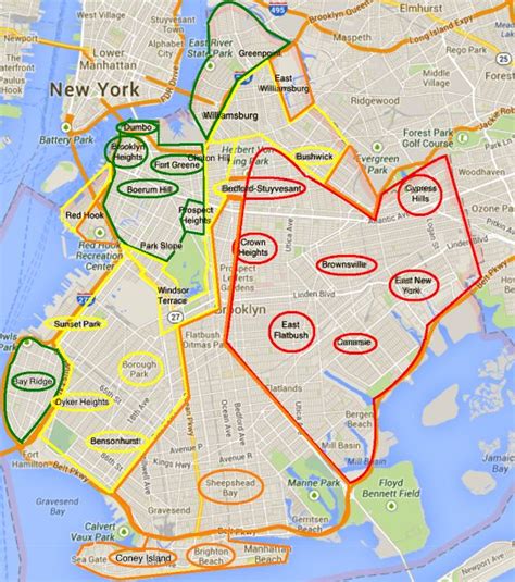 Which is safer Brooklyn or Manhattan?