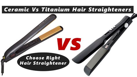 Which is safer for hair titanium or ceramic?