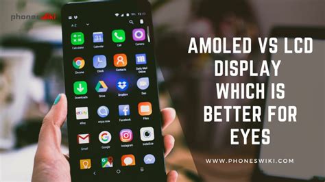 Which is safer for the eyes AMOLED or LCD?