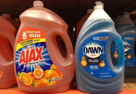 Which is stronger laundry or dish soap?