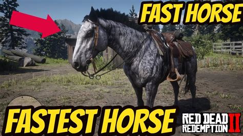 Which is the fastest horse in rdr2?