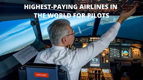 Which is the highest paid pilot in the world?