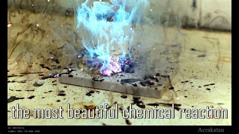 Which is the most beautiful chemical reaction?