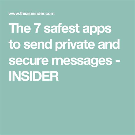 Which is the safest app to send private photos?