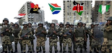 Which is the strongest military in Africa?