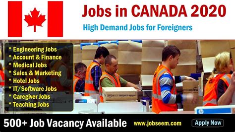 Which job is best for foreigners in Canada?