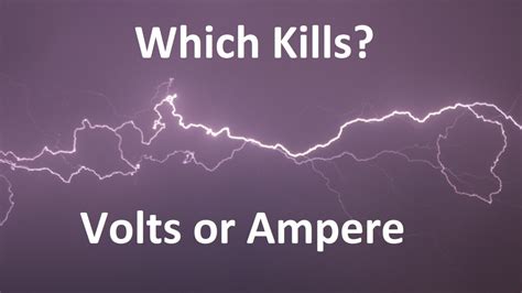 Which kills current or voltage?