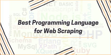 Which language is best for web scraping?