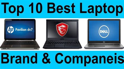 Which laptop brand is best?