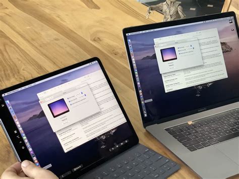 Which macOS has sidecar?