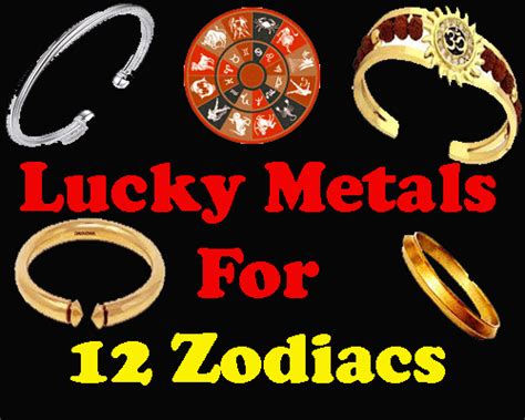 Which metal is lucky?