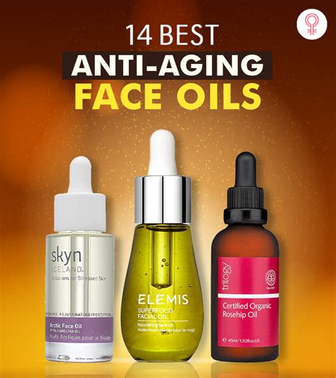 Which oil is best for face anti aging?