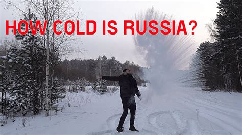 Which one is colder Russia or Canada?